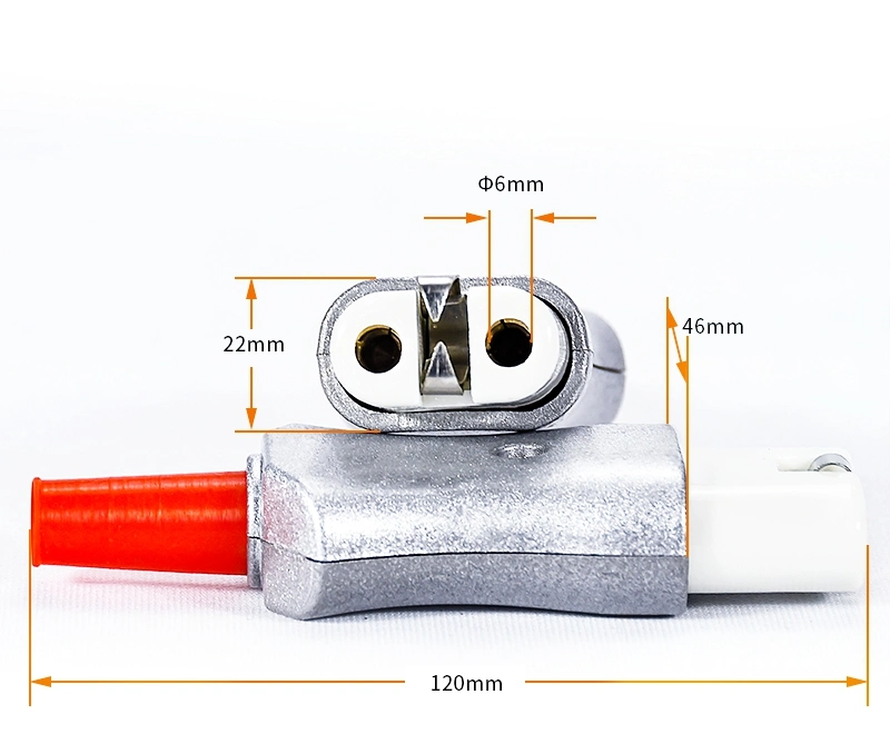 230V Aluminum High Temperature Ceramic Industrial Plug High Power Plug and Socket