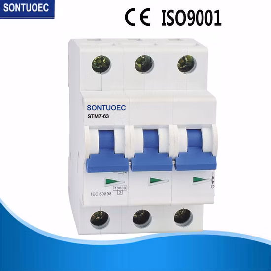 Kostengünstiger Leitungsschutzschalter mit ausgelöstem AC- oder DC-Miniatur-Leistungsschalter