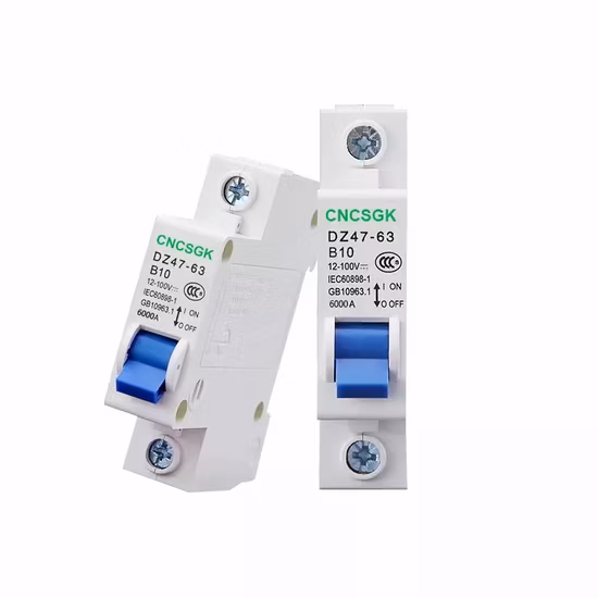 Dz47 AC-Mini-Leistungsschalter, dreiphasig, 6, 10, 16, 32, 63 A, 230 Volt, MCB, 2p, 3p, 4p, auch DC