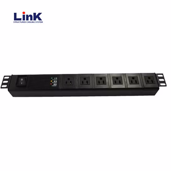 Fabrikprodukt 19-Zoll-Standard-Server-Rack-PDU-Sockel zum Verkauf