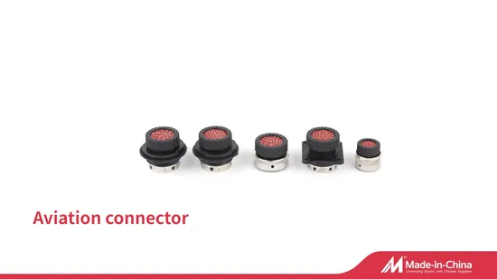 Industrieller wasserdichter elektrischer Kabelstecker-Adapter, Luftfahrt-Buchsenstecker