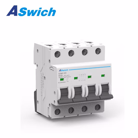 20A 32A 63A 2p 3p AC Mini-Leistungsschalter MCB