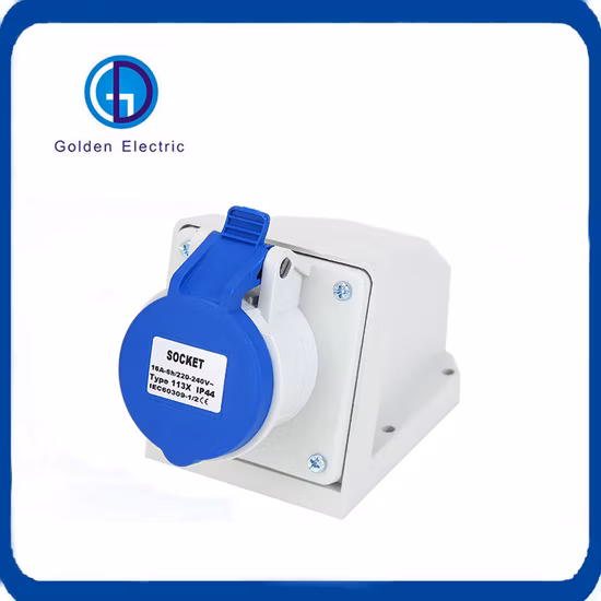 Fabrikpreis 16A 32A 63A 125A Wasserdichter Industriestecker und Steckdose für den Außenbereich