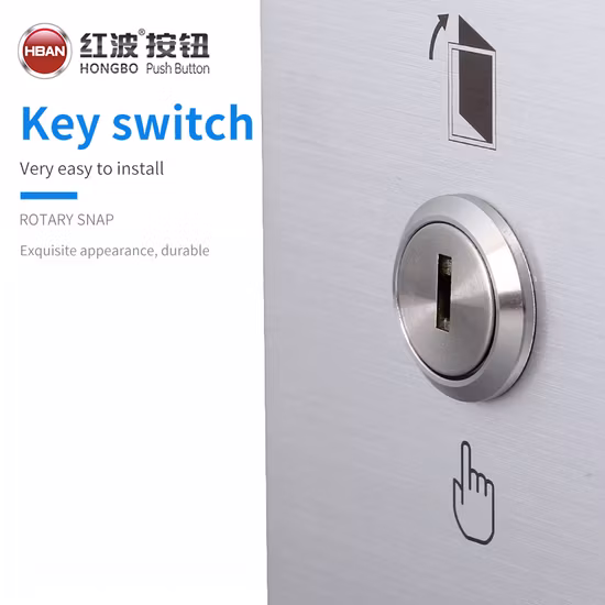 IP67 16 mm Metall-Momentan-elektrischer Mini-Reset-Mikro-Drucktastenschalter